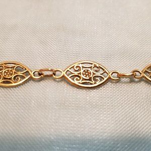 Vintage 14k Gold French Bracelet